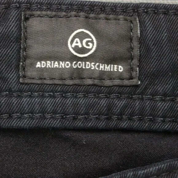 Adriano Goldschmied Jeans Mens 32 Matchbox Slim Straight Dark Wash Actual 35x31 - Picture 6 of 10